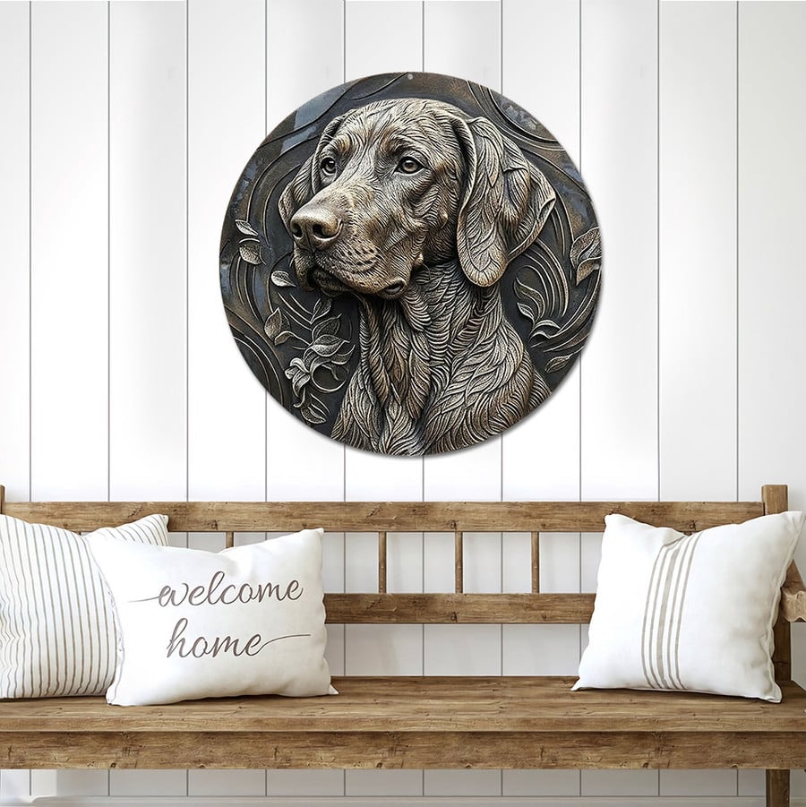 Vizsla Metal Sign