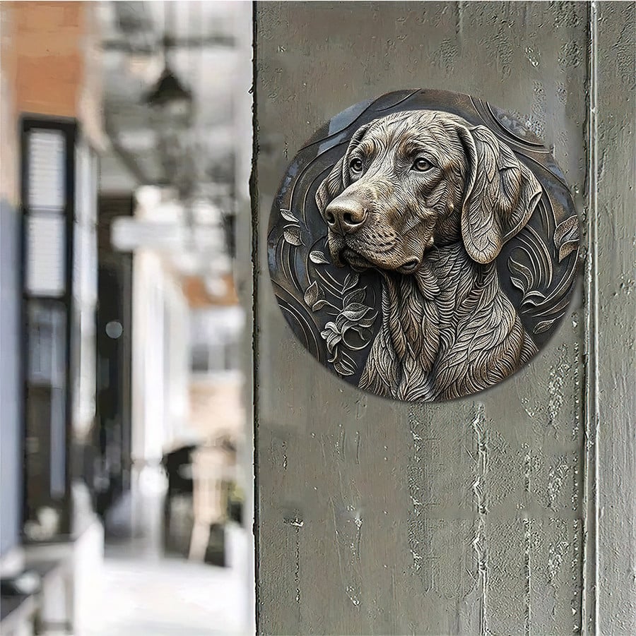 Vizsla Metal Sign