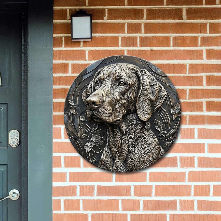 Vizsla Metal Sign