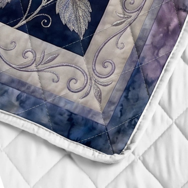 Hummingbird Floral Quilt