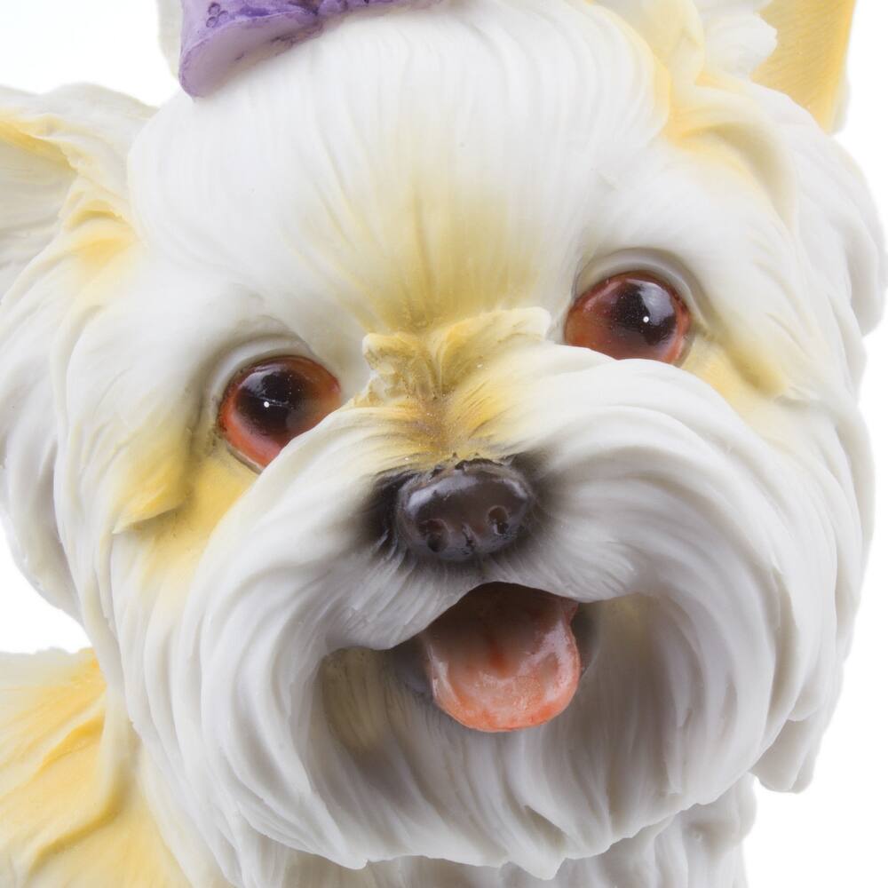 Yorkshire Terrier Dog Statue