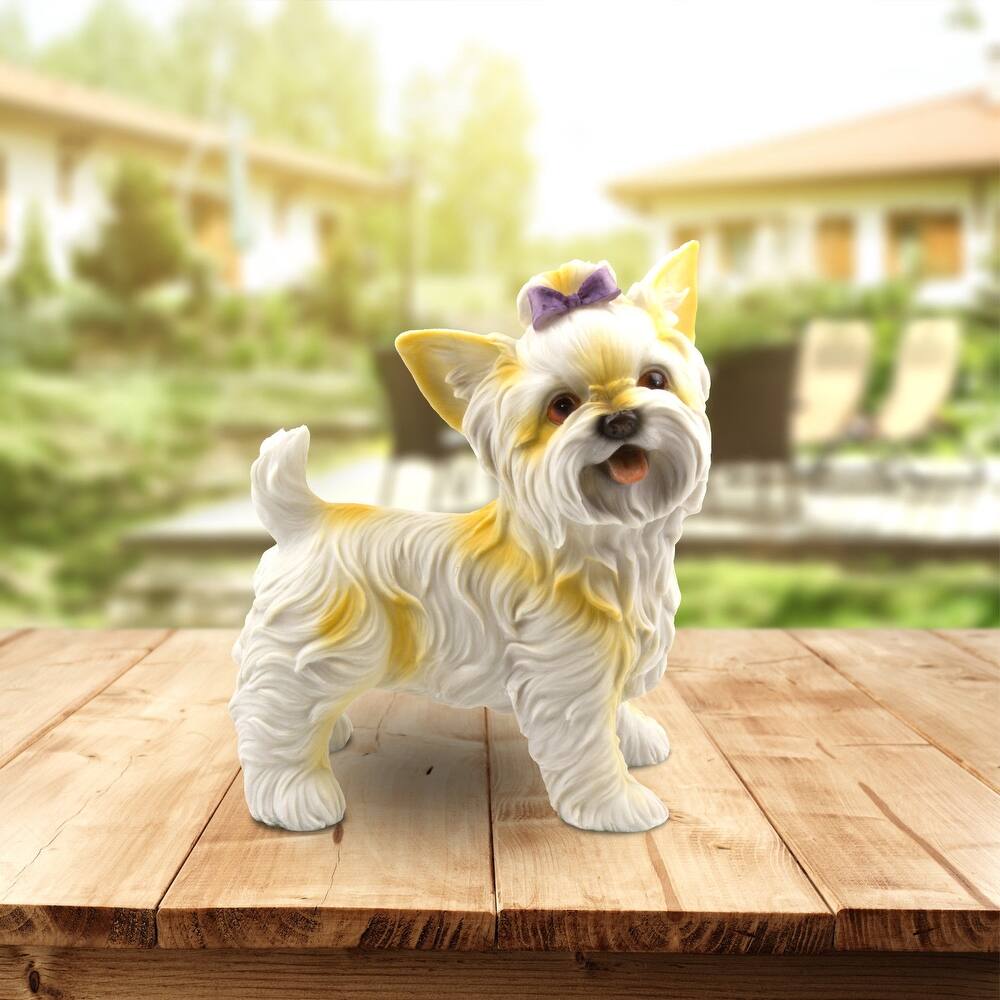 Yorkshire Terrier Dog Statue