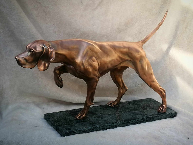 Hungarian bronze statue