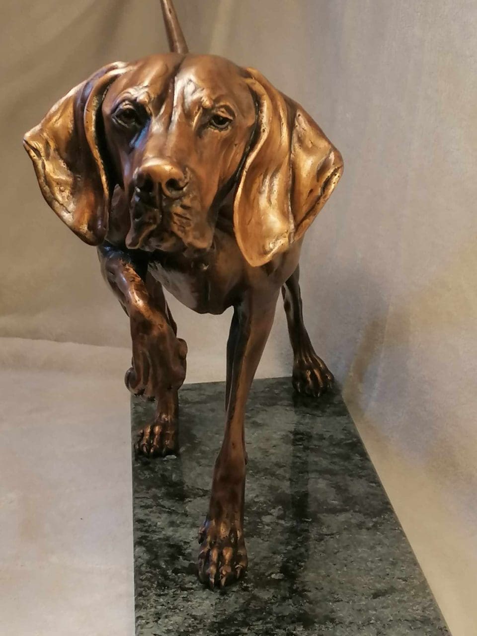 Hungarian bronze statue