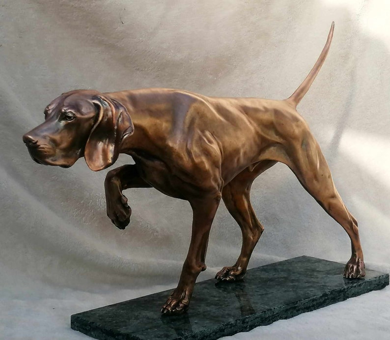 Hungarian bronze statue