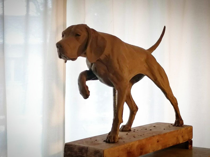 Hungarian bronze statue