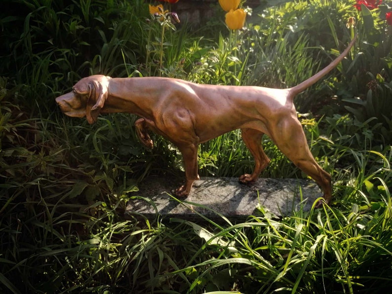 Hungarian bronze statue